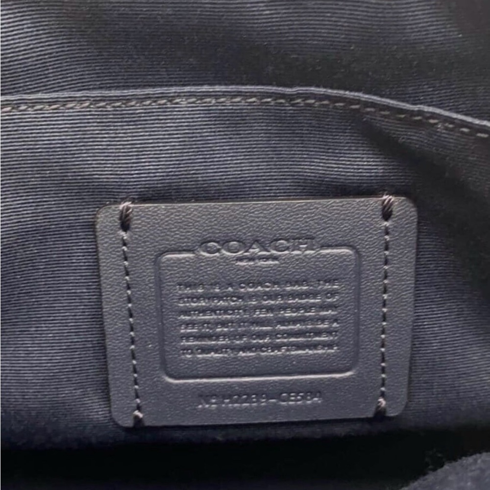 Coach Forest Green/Everglade Leather Shoulder Bag - Picture 3 of 4